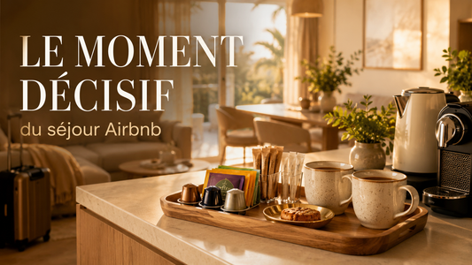 Kit accueil gourmand Airbnb : L'indispensable du premier matin