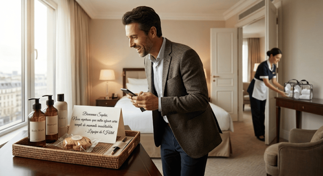 Cadeau de bienvenue hôtel : 5 idées pour fidéliser vos clients