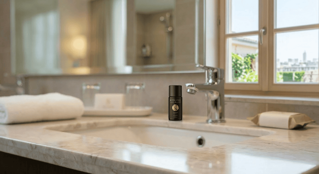 Mini shampoing : Le détail chic et hygiénique qui garantit vos 5 étoiles