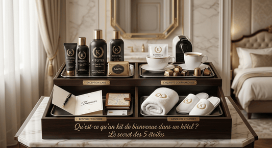 Qu'est-ce qu'un kit de bienvenue dans un hôtel ? Le secret des 5 étoiles