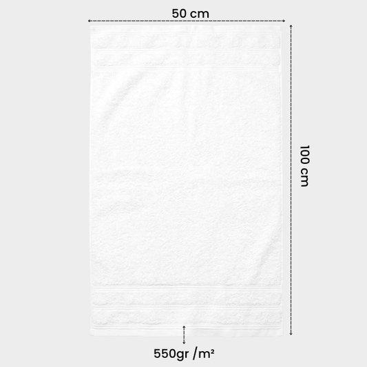 Serviette de toilette 50 x 100cm