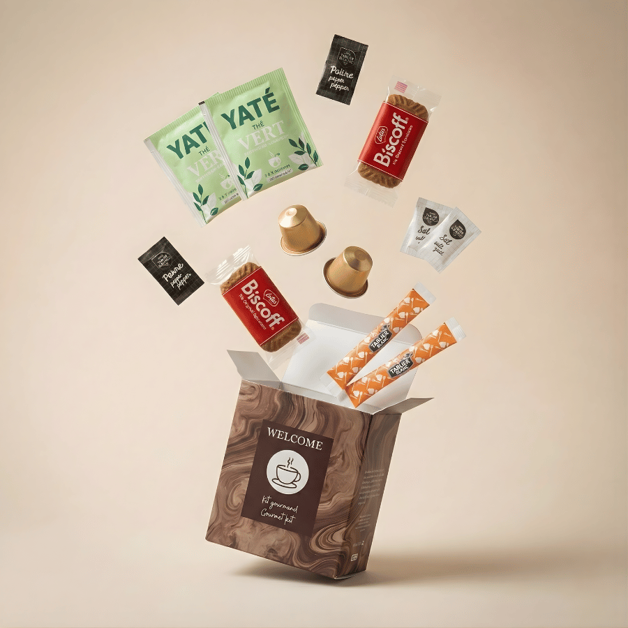 Kit gourmand boite ouverte lévitation