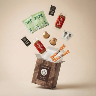 Kit d'accueil gourmand café et thé pour Airbnb Kitotel