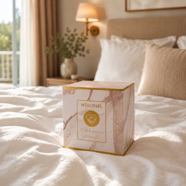 Kit d'accueil sur mesure pour conciergerie et location courte durée
