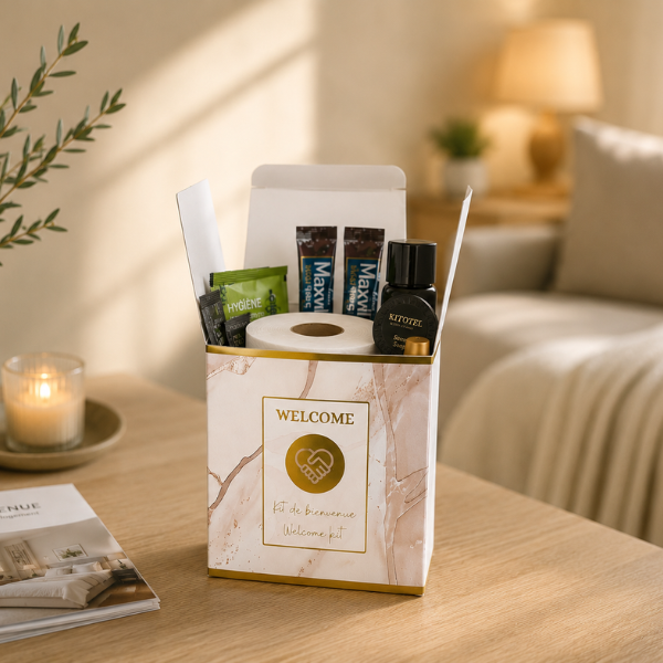 Produits d'accueil à composer soi-même pour Airbnb et gîte