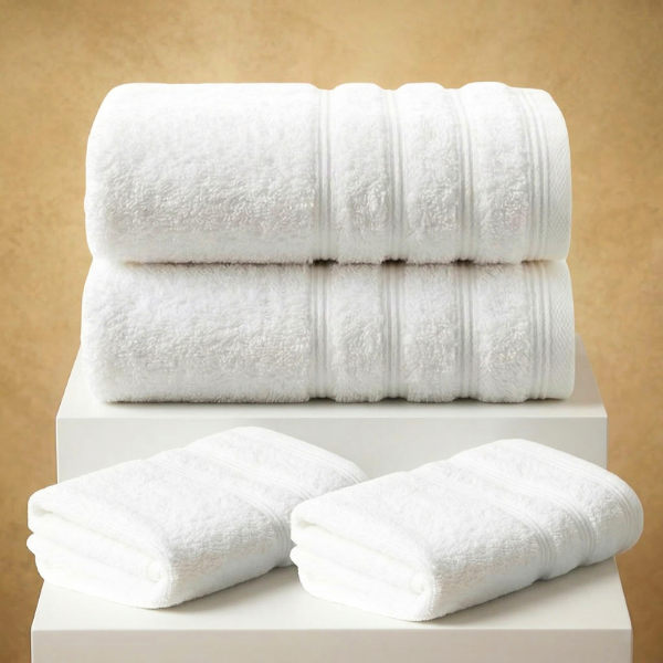 Lot serviettes de bain pour Airbnb