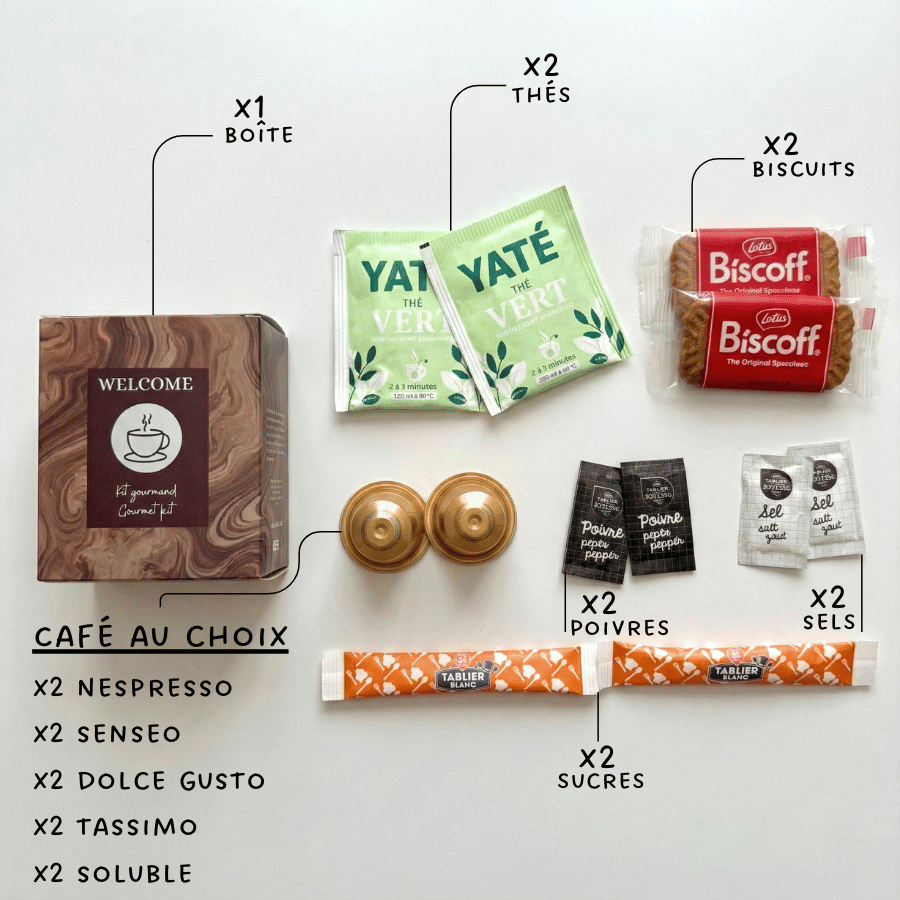 Kit d'accueil gourmand