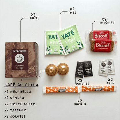 Kit d'accueil gourmand
